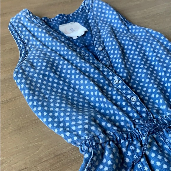 Hei Hei Anthropologie Chambray Linen Romper - Picture 3 of 16